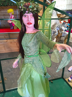Φιγούρα - Κούκλα Νεράιδας με πράσινο φόρεμα